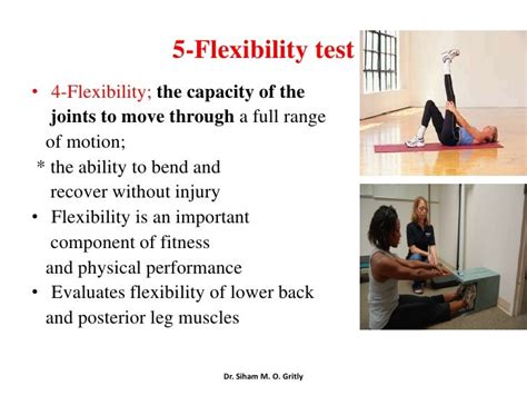 flexibility physical fitness test.